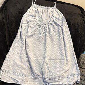 Chic Light Blue Swim Coverup